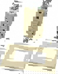 1 Phase, 5-15R NEMA, 125 VAC, 15 Amp, Self Grounding, GFCI Receptacle